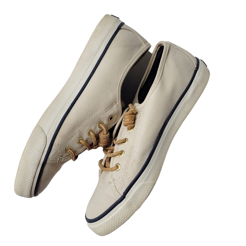 Sperry Top-Sider Seacoast Canvas Sneaker Size 7.5 - Picture 5 of 7